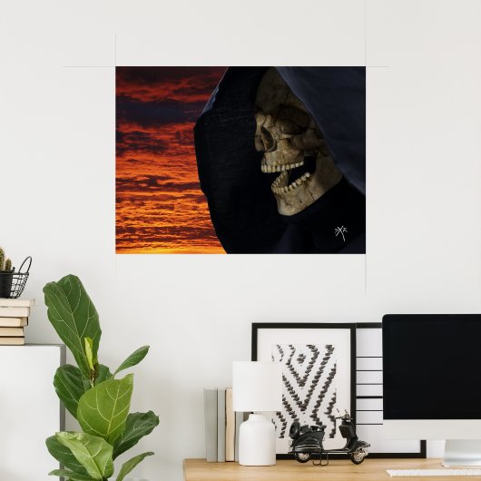 Sensenmann Poster (Heimbüro)