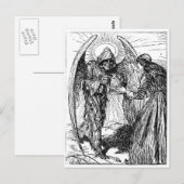 Sensenmann Postkarte (Vorne/Hinten)