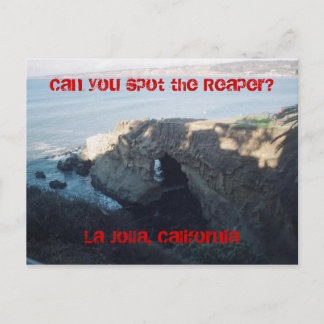 Sensenmann Postkarte