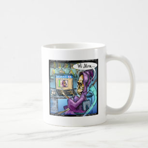 Sensenmann & Sense Funny Gifts Karten & T-Shirts Kaffeetasse