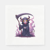 Sensenmann Serviette (Vorderseite)