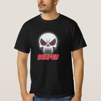 Sensenmann-Skateboardfahrer Heavy Metal T-Shirt