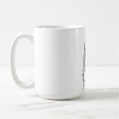 Sensenmann-Skelett Kaffeetasse (Links)