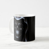 Sensenmann Skull Kaffeetasse (Vorderseite Links)