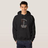 Sensenmann Steampunk Todesgott Zahnräder Zylinder Hoodie (Vorne ganz)