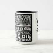 Sensenmann-Tasse "die in einem tiefen Stapel des Tasse (Zentrum)