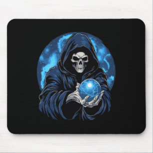 Sensenmann-Tod-Skelett Halloween Mousepad
