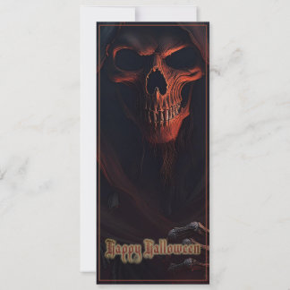 Sensenmann-Totenkopf-Halloween-Gruselkunst