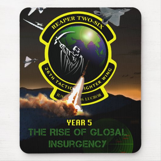 Sensenmann Two-Six Mousepad (Vorne)