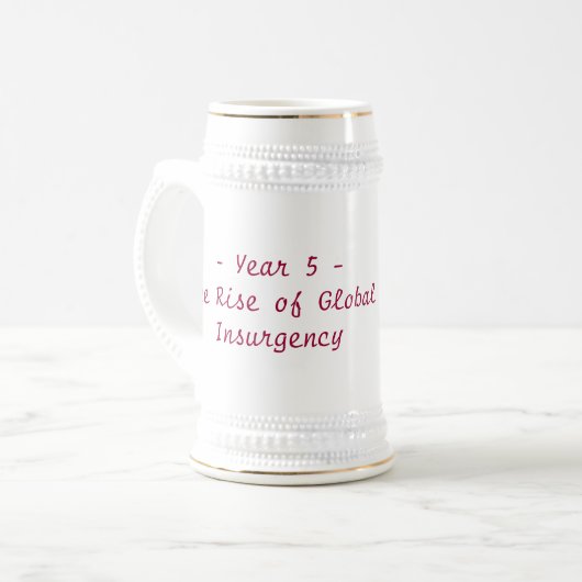 Sensenmann Two-Six Stein Bierglas (Vorderseite Links)