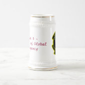 Sensenmann Two-Six Stein Bierglas (Mittel)