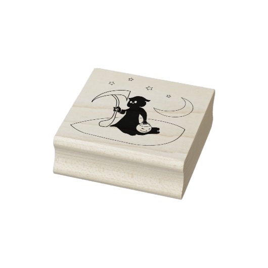 Sensenmann und Ax Gummistempel (Stempel)