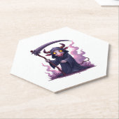 Sensenmann Untersetzer (angewinkelt)