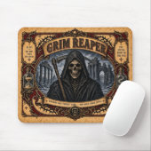 Sensenmann, Vintage-Circus-Monster Mousepad (Mit Mouse)