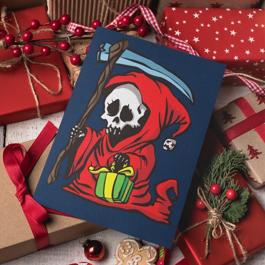Sensenmann Weihnachten Lustig Goth Cute Benutzerde