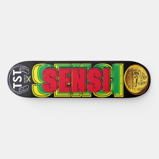 SENSI Offiziell JMT 8 1/4" Skateboard Deck (Horizontal)