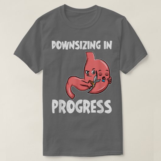 Sensibilisierung der Gastric Sleeve Operation Moti T-Shirt (Design vorne)
