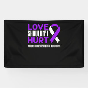 Sensibilisierung der Gewalt - Liebe sollte nicht s Banner