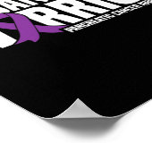 Sensibilisierung des Ehemanns eines Kriegers für B Poster (Ecke)