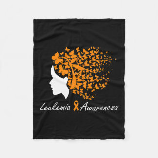 Sensibilisierung - Frauen Schmetterlinge Haare Lil Fleecedecke