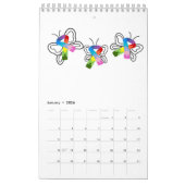 Sensibilisierung für Autismus 12 Monatskalender Kalender (Jan 2026)