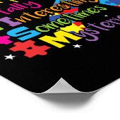 Sensibilisierung für Autismus 1 Poster (Ecke)