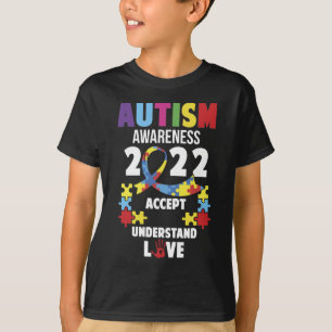 Sensibilisierung für Autismus 2022 Liebe verstehen T-Shirt