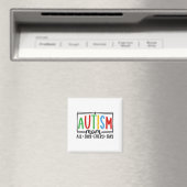 Sensibilisierung für Autismus 3 Magnet (In Situ (Geschirrspüler))