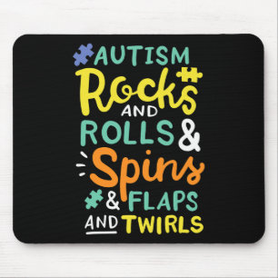Sensibilisierung für Autismus 3 Mousepad