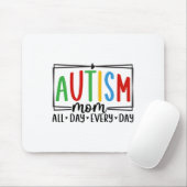 Sensibilisierung für Autismus 3 Mousepad (Mit Mouse)