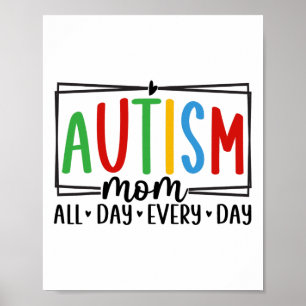 Sensibilisierung für Autismus 3 Poster