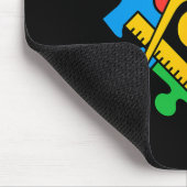 Sensibilisierung für Autismus 4 Mousepad (Ecke)