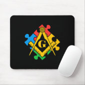 Sensibilisierung für Autismus 4 Mousepad (Mit Mouse)