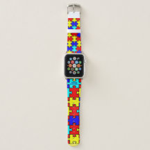 Sensibilisierung für Autismus - Apple Watch Band, 