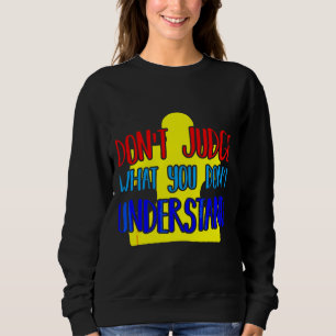 Sensibilisierung für Autismus bei Kindern und Juge Sweatshirt