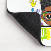 Sensibilisierung für Autismus Bitte geduldig sein Mousepad (Ecke)