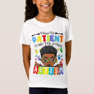 Sensibilisierung für Autismus Bitte geduldig sein T-Shirt