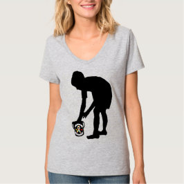 Sensibilisierung für Autismus - Der V-Neck-T - Shi T-Shirt