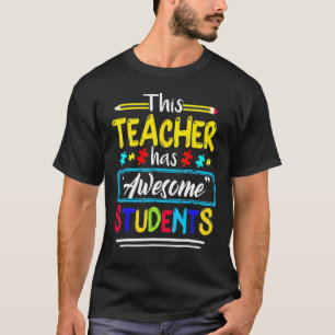 Sensibilisierung für Autismus Dieser Lehrer hat Ph T-Shirt