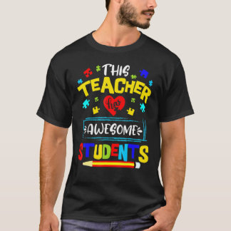 Sensibilisierung für Autismus Dieser Lehrer hat Ph T-Shirt