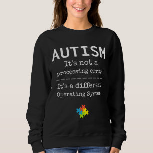 Sensibilisierung für Autismus Ein anderes Betriebs Sweatshirt