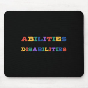 Sensibilisierung für Autismus - Fähigkeiten überwi Mousepad