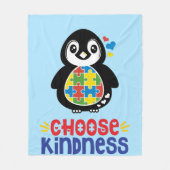 Sensibilisierung für Autismus - Fleece Blanket (Vorderseite)