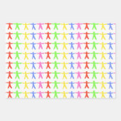 Sensibilisierung für Autismus Geschenkpapier Set (Vorderseite 2)