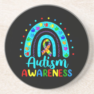 Sensibilisierung für Autismus Getränkeuntersetzer