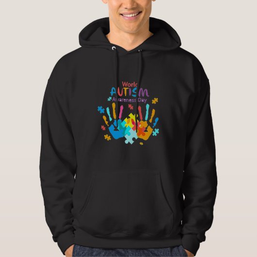 Sensibilisierung für Autismus Hoodie (Vorderseite)