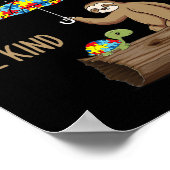 Sensibilisierung für Autismus ist ein netter Lehre Poster (Ecke)