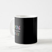 Sensibilisierung für Autismus Kaffeetasse (Vorderseite Links)