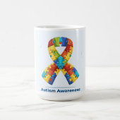 Sensibilisierung für Autismus Kaffeetasse (Mittel)