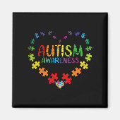 Sensibilisierung für Autismus Magnet (Vorne)